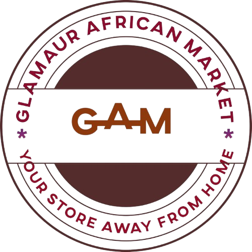 Glamaur African Market logo - West African grocery store Brooklyn Park Minnesota