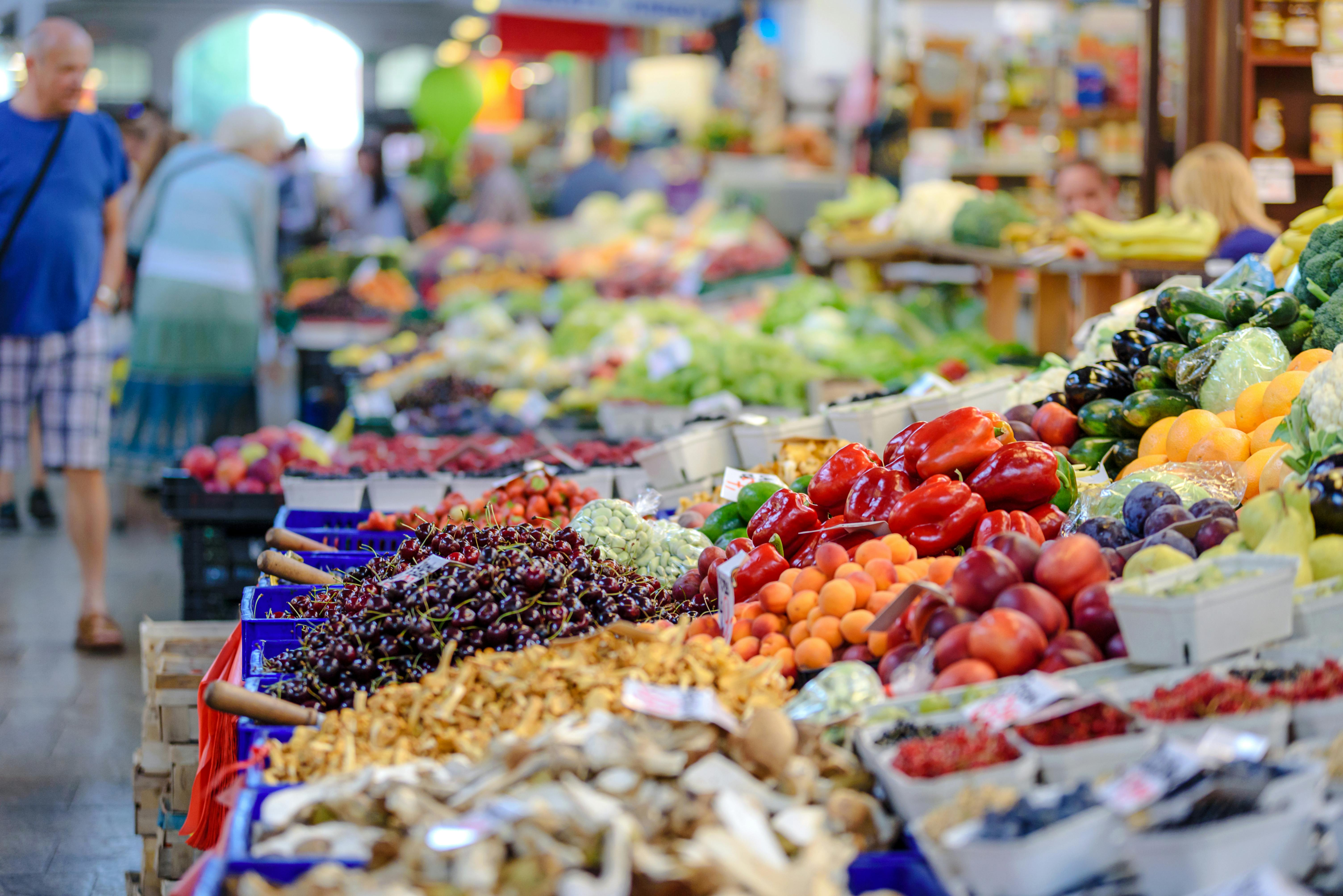 Fresh organic African groceries and West African vegetables at Glamaur Market Brooklyn Park